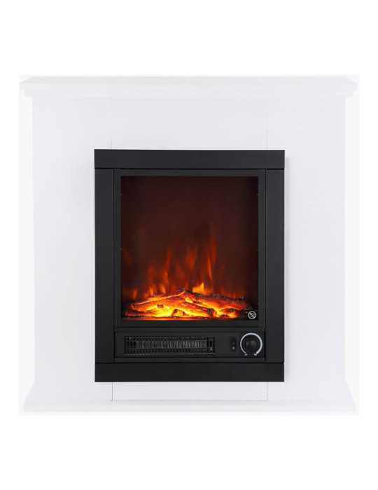 Estufa/Chimenea YH-2306 Segovia 1150 W, 73,5 x 22 x 75 cm FULMO