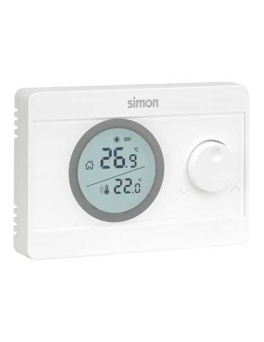 Termostato Digital On/Off, Blanco SIMON