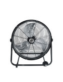 Ventilador Industrial de Suelo, con Ruedas, Negro 180 W, 59,8 dB, Aspas Ø60 x 70 cm EDM