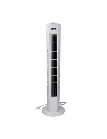 Ventilador de Torre. Potencia: 45 W, 60dB, Blanco 21 x 78 cm EDM
