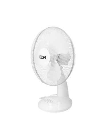 Ventilador de Sobremesa Blanco: 35W, 53,4 dB, Aspas: Ø30 x 48 cm EDM 2