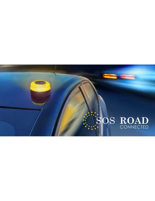Baliza V16 de Emergencia Homologada Conectada Geolocalizable con Dgt 3.0 Sos Road SOS ROAD CONNECTED