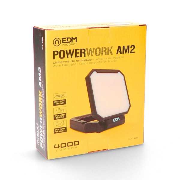 Foco LED de Trabajo Power Work AM2 60 W 4000 lm EDM