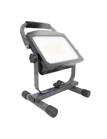 Foco Proyector LED Recargable y Portátil, 50 W, 5000 lm, 6500 K EDM