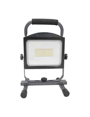 Foco Proyector LED Recargable y Portátil, 50 W, 5000 lm, 6500 K EDM 2