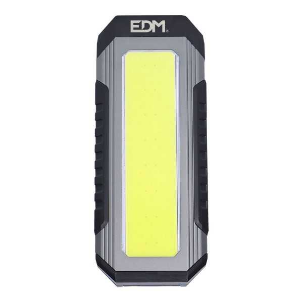 Linterna LED de Aluminio 10 W Recargable EDM