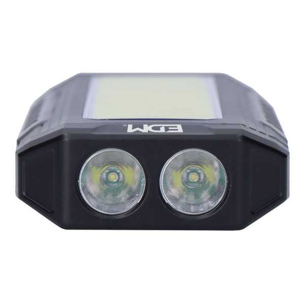 Linterna LED de Aluminio 10 W Recargable EDM