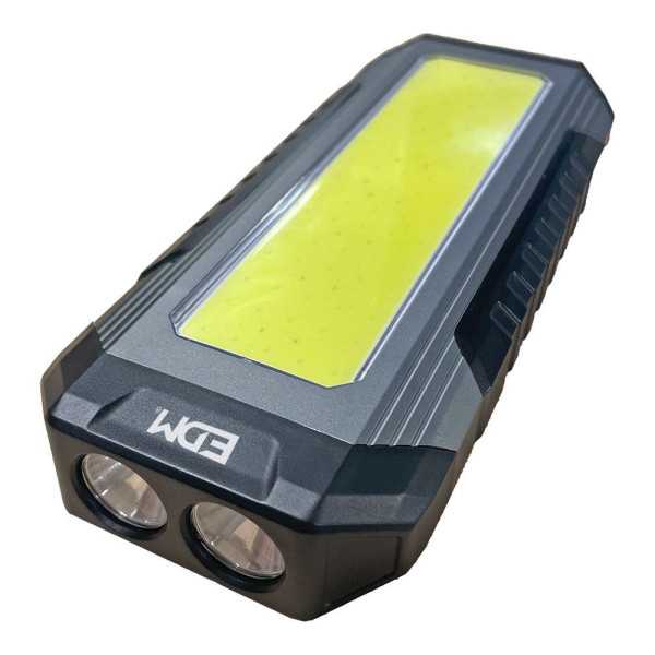 Linterna LED de Aluminio 10 W Recargable EDM