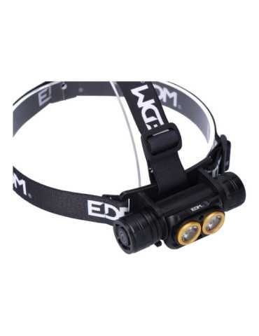 Linterna LED Frontal Thunder Track 3000 lm, Recargable EDM 2