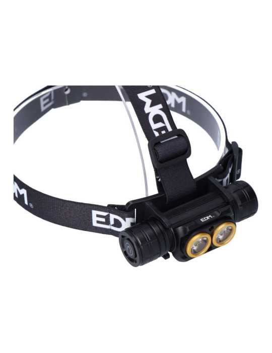 Linterna LED Frontal Thunder Track 3000 lm, Recargable EDM