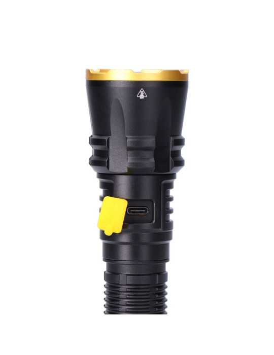 Linterna LED de Largo Alcance Wolf Pro X3 1800 lm 20 W Recargable EDM