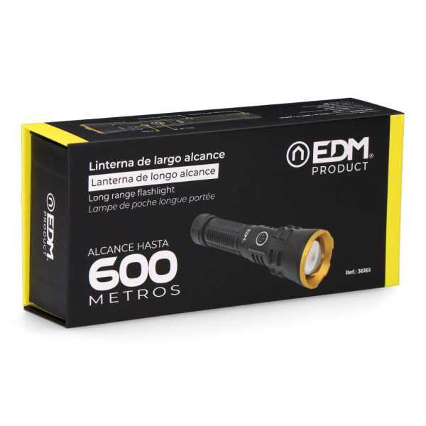Linterna LED de Largo Alcance Wolf Pro X3 1800 lm 20 W Recargable EDM