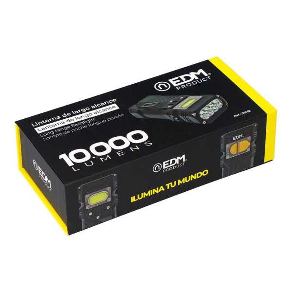 Linterna LED de Largo Alcance 10000 lm EDM