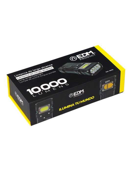 Linterna LED de Largo Alcance 10000 lm EDM