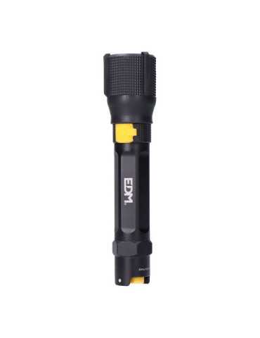 Linterna LED Táctica Wolf X2 Recargable 1500 lm / 450 lm, IP67, Ø4,0 x 17,8 cm EDM