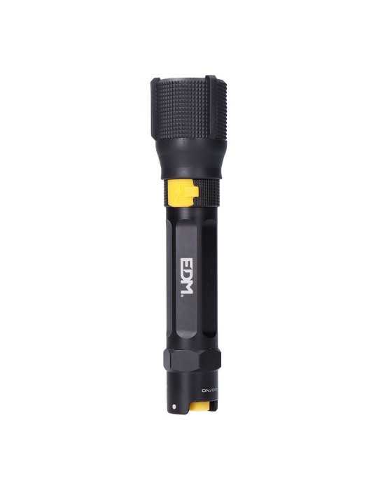 Linterna LED Táctica Wolf X2 Recargable 1500 lm / 450 lm, IP67, Ø4,0 x 17,8 cm EDM