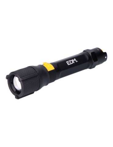 Linterna LED Táctica Wolf X2 Recargable 1500 lm / 450 lm, IP67, Ø4,0 x 17,8 cm EDM 2