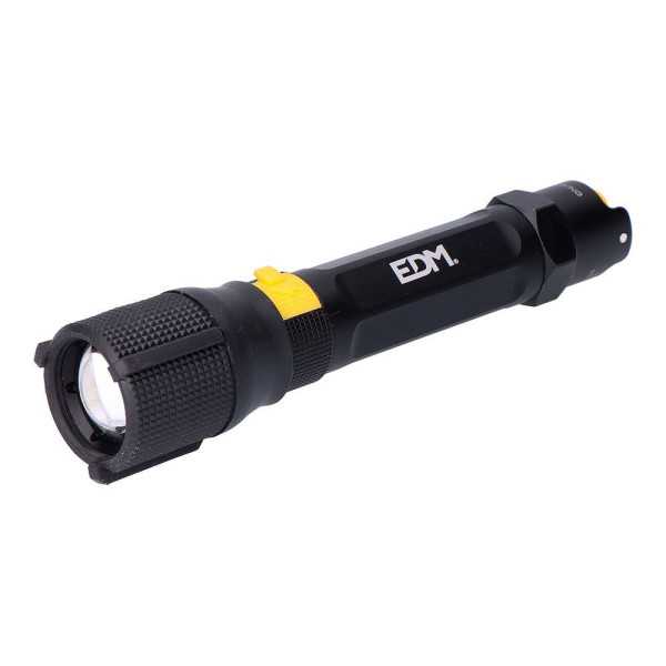 Linterna LED Táctica Wolf X2 Recargable 1500 lm / 450 lm, IP67, Ø4,0 x 17,8 cm EDM