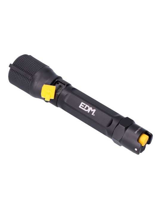 Linterna LED Táctica Wolf X2 Recargable 1500 lm / 450 lm, IP67, Ø4,0 x 17,8 cm EDM