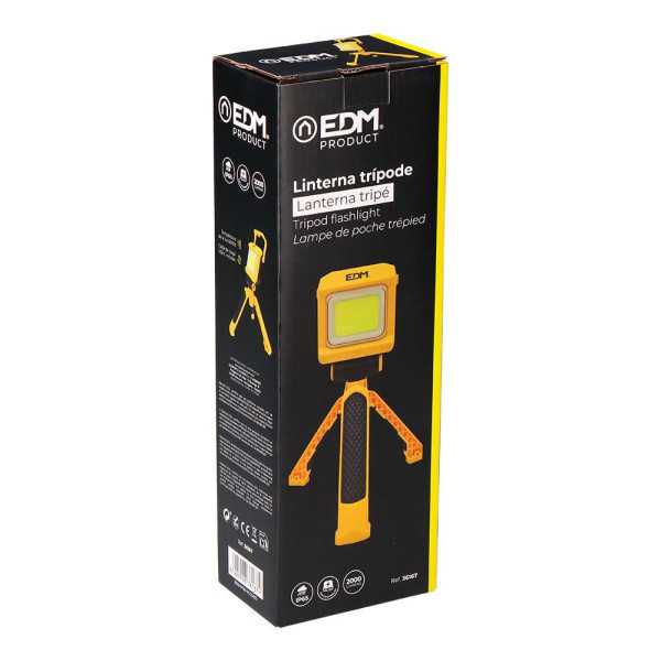 Linterna Trípode Plegable de Trabajo, Free Work Z2, 2000 lm EDM
