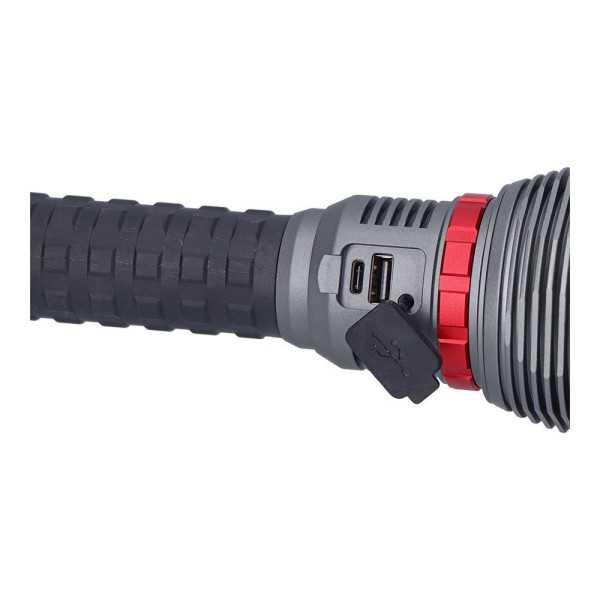 Linterna LED de Largo Alcance, Wolf Pro R2, 18000 lm EDM