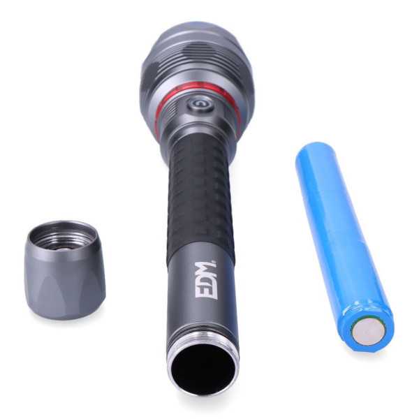 Linterna LED de Largo Alcance, Wolf Pro R1, 23000 lm EDM