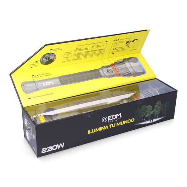 Linterna LED de Largo Alcance, Wolf Pro R1, 23000 lm EDM