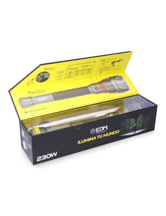 Linterna LED de Largo Alcance, Wolf Pro R1, 23000 lm EDM