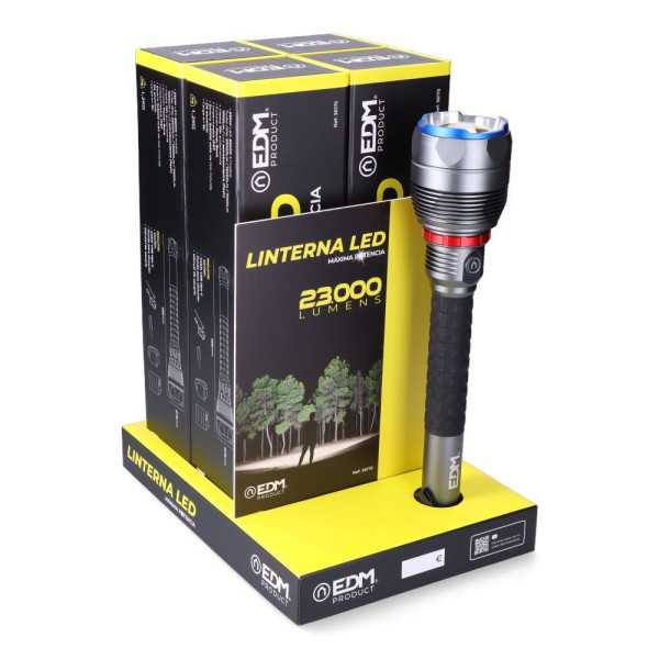 Linterna LED de Largo Alcance, Wolf Pro R1, 23000 lm EDM
