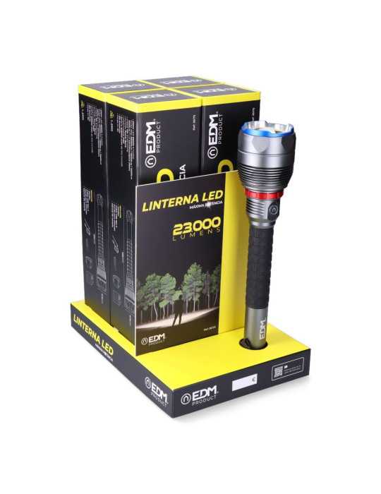 Linterna LED de Largo Alcance, Wolf Pro R1, 23000 lm EDM
