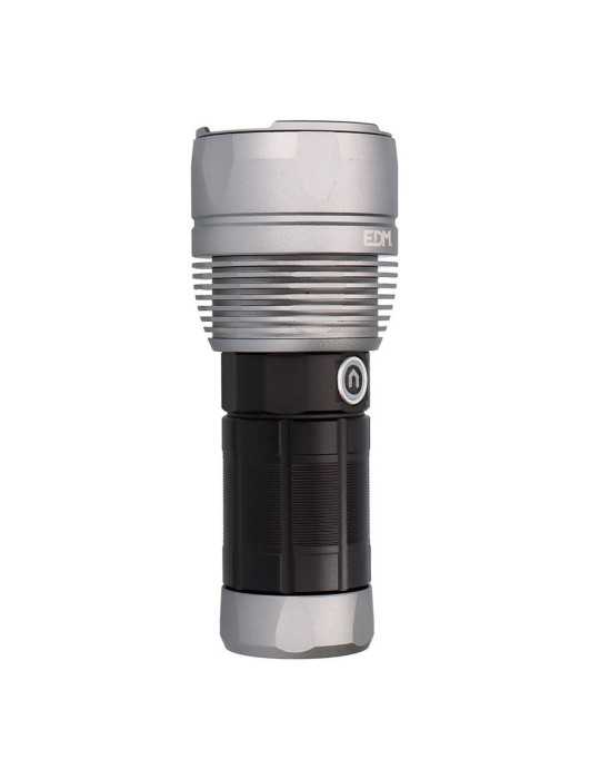 Linterna LED Táctica Titanforce Recargable 14.000 lm 6500 K 150 W IP44 + Cordón EDM
