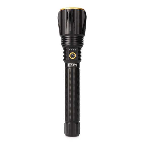Linterna LED Táctica Largo Alcance, Wolfpro X6, 10000 Im EDM