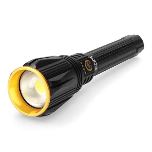 Linterna LED Táctica Largo Alcance, Wolfpro X6, 10000 Im EDM