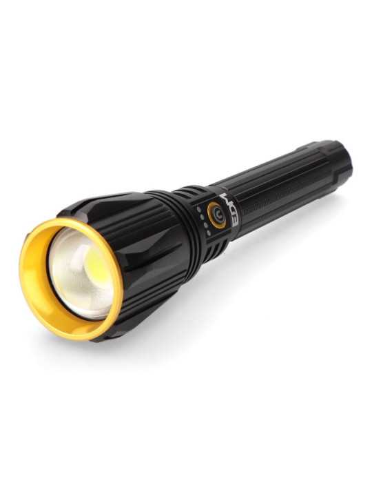Linterna LED Táctica Largo Alcance, Wolfpro X6, 10000 Im EDM