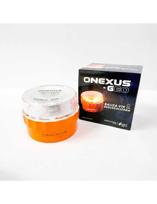Baliza V16 de Emergencia Homologada Conectada Geolocalizable con Dgt 3.0 ONEXUS