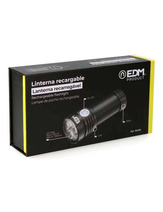 Linterna Wild Force KV1 Recargable 30W 3300 Im EDM