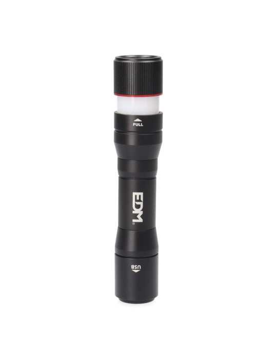 Linterna de 1 LED Wild Force KV2, 20 W, 1800 lm, Cuerpo Aluminio, Recargable, Power Bank EDM