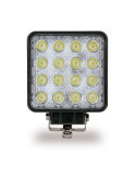 Faro de Trabajo Cuadrado 16 LEDS, 3500 Im, 48W, 10 - 48V GOODYEAR