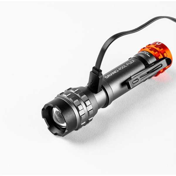 Linterna Davinci 450L. Flex Recargable NEBO