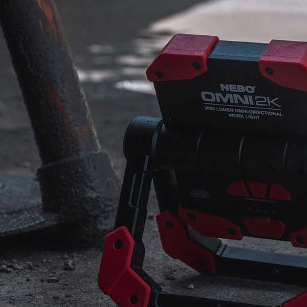Foco de Trabajo Omni 2K. Recargable NEBO