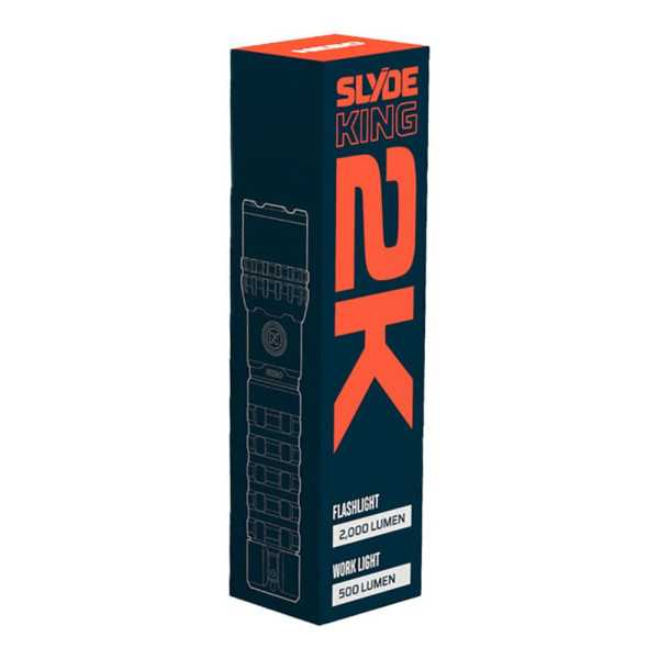 Linterna Slyde King 2K. Linterna+lámpara COB Recargable. por la Compra de 6 Unidades Regalo de Expositor NEBO