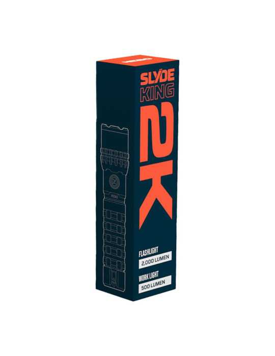 Linterna Slyde King 2K. Linterna+lámpara COB Recargable. por la Compra de 6 Unidades Regalo de Expositor NEBO
