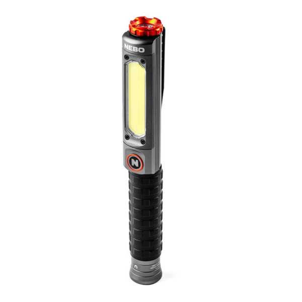 Linterna Big Larry Pro+. Lámpara+cob Recagable, por la Compra de 6 Unidades un Expositor de Regalo NEBO