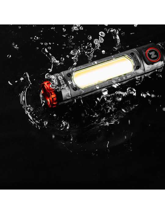 Linterna Big Larry Pro+. Lámpara+cob Recagable, por la Compra de 6 Unidades un Expositor de Regalo NEBO
