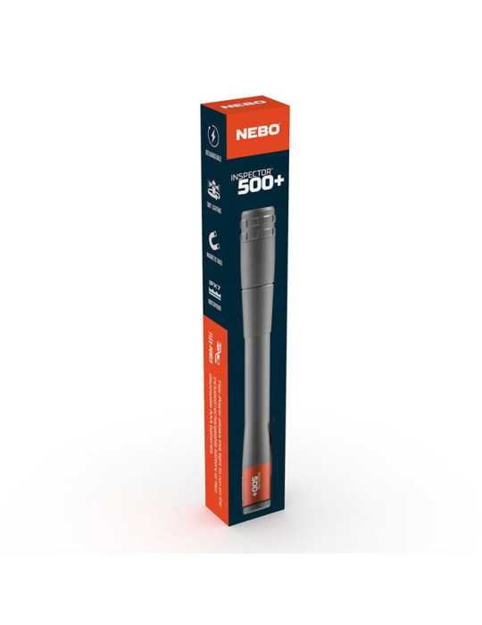 Linterna Inspector 500+. Boli Flexpower, por la Compra de 6 Unidades un Expositor de Regalo NEBO