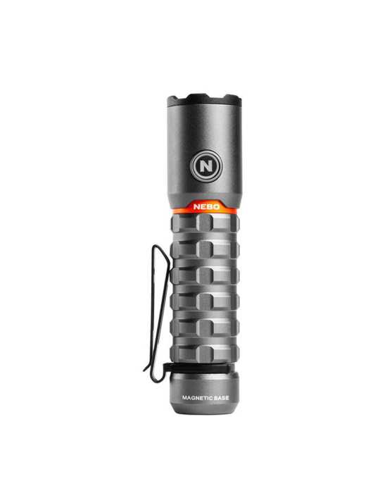 Linterna Torchy 2K. Compacta Recargable, por la Compra de 6 Unidades un Expositor de Regalo NEBO