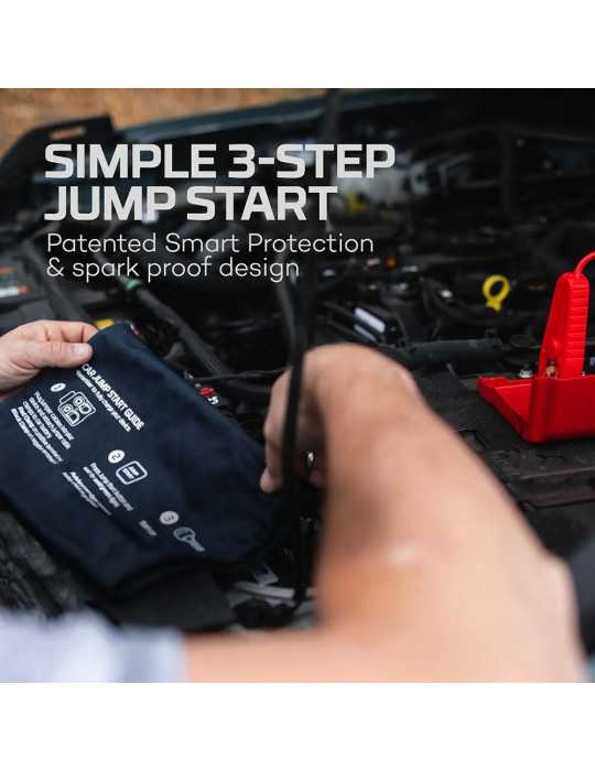 Arrancador + Compresor de Aire Assist Air Jump Starter. NEBO
