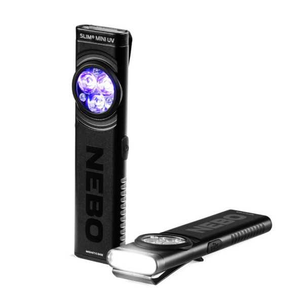 Linterna Compacta Recargable Slim Mini UV NEBO