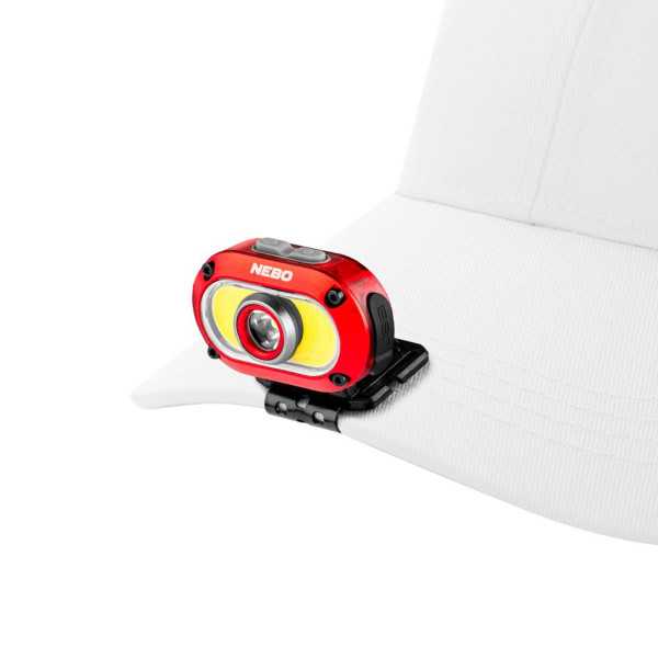 Linterna Frontal Recargable MYCRO550+, Roja 550 lm NEBO