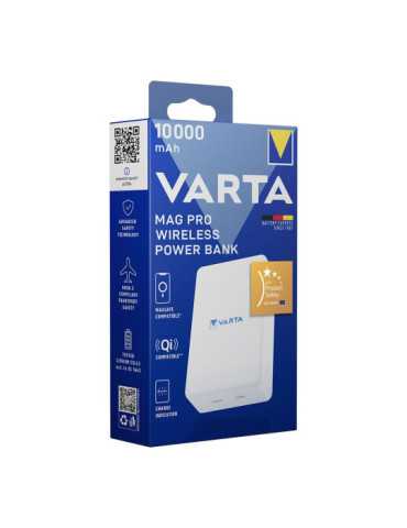Wireless Power Bank Mag Pro 10000 mAh 10 W (Hasta 18,5 W por Cable) VARTA